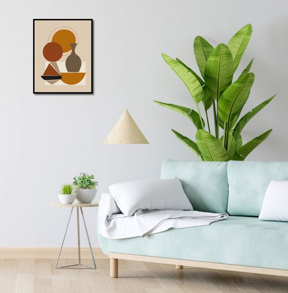 Plakat 40x50cm Geometryczna Utrata zdjęcie 4