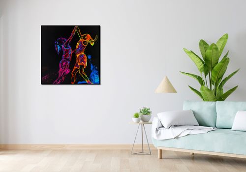 Plakat 80x80cm Mecz W Kosza na Arena.pl