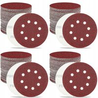 KRĄŻKI ŚCIERNE NA RZEP DO SZLIFIERKI OSCYLACYJNEJ MIMOŚRODOWEJ OTWORY 125MM