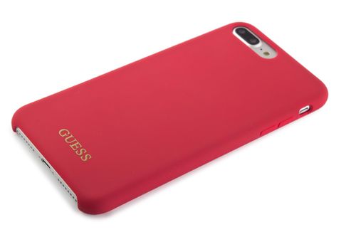 GUESS HARD CASE SILICONE Apple iPhone 7/8 Plus - RED na Arena.pl