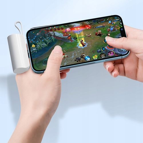 MAŁY POWERBANK 5000 mAh KIESZONKOWY IPHONE/TYP-C na Arena.pl