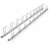 18068 Stojak rowerowy na rowery rower 10-miejscowy metalowy solidny