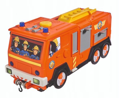 SIMBA STRAŻAK SAM JUPITER 2w1 QUAD REMIZA FIGURKA na Arena.pl