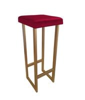 Hoker krzesło barowe ALEX 90cm podstawa złota MG31