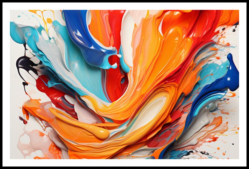 Plakat 91,5x60cm Taneczne Fale zdjęcie 3