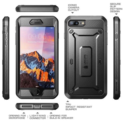 SUPCASE UNICORN BEETLE PRO IPHONE 7/8 PLUS BLACK na Arena.pl