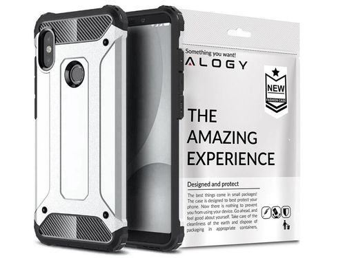 Etui Alogy Hard Armor Redmi Note 5/5 Pro Srebrne na Arena.pl