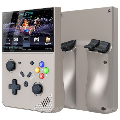 Konsola przenośne R43 Pro Gra elektroniczna 64GB Emulator gier PSP/PS1/MAME/CPS1/CPS2/CPS3/MD/NES/SFC/SNES/MD/GBC/GBA/GB CZARNY na Arena.pl