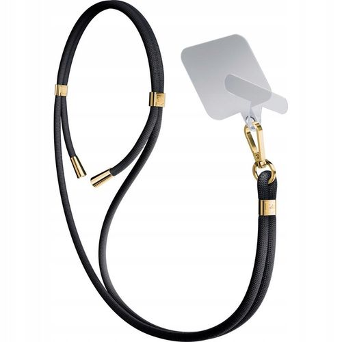 Accessories Black (gold) - 3mk EasyClip Smycz do telefonu regulowana na Arena.pl