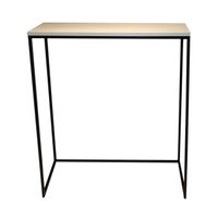 Konsola konsoleta toaletka loft WELDON 3 metalowa