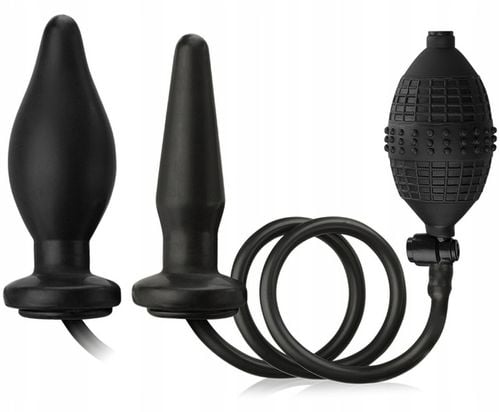 PROFESJONALNY POMPOWANY KOREK ANALNY – SEX PLUG Z POMPKĄ - ORGAZM ANALNY na Arena.pl