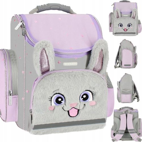 TORNISTER SZKOLNY KRÓLIK LILIOWY na Arena.pl