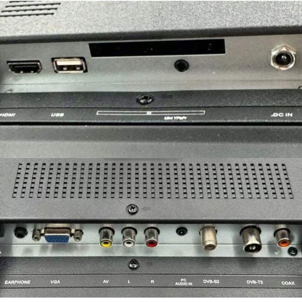 Telewizor do KAMPERA 12V Kiano 24 cale DVBT2 DVBS2 DVBC Ci VGA USB HDMI zdjęcie 3