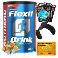 NUTREND FLEXIT DRINK KOLAGEN 400g +PODSTAWKA UNIWERSALNA + ISOTONIC DRINK