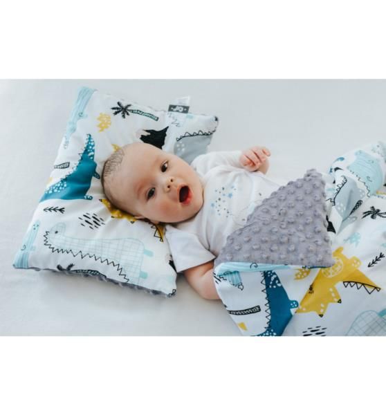 Kocyk Minky 100x135cm (Dinozaury) zdjęcie 3