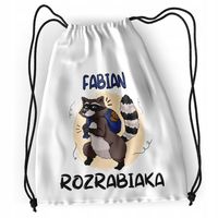 Plecak Sportowy Szkolny Dla Fabiana Syna Dziecka Z Nadrukiem Ze Zdjęciem