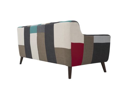 Sofa Artena patchwork trzyosobowa na Arena.pl