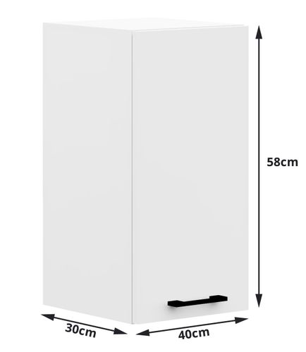 MEBLE KUCHENNE ZESTAW OLIWIA 1.8M BIAŁY na Arena.pl