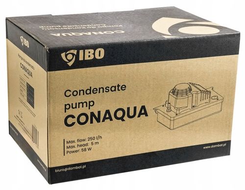 POMPA POMPKA DO ODPROWADZANIA KONDENSATU SKROPLIN 230V 58W CONIAQUA na Arena.pl