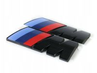 OE BMW CZARNY EMBLEMAT M NA BŁOTNIK POŁYSK 51145A4B373