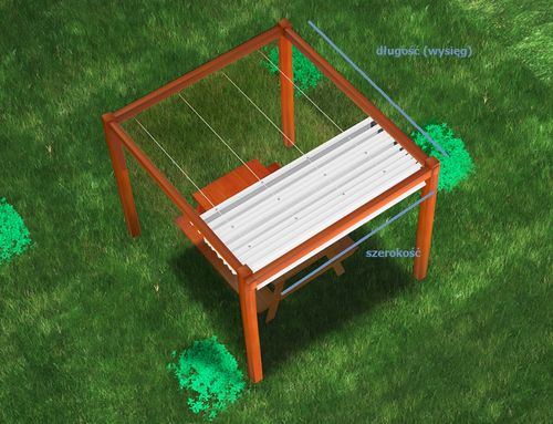 ZESTAW  DO ROLET RZYMSKICH DO DREWNA MINI na Arena.pl