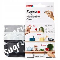 Uniwersalny klej formowalny TESA Sugru czarny/biały/szary 3x3,5g