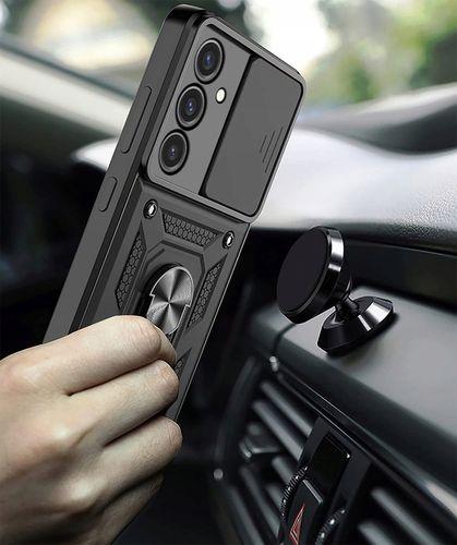 Etui do Samsung A56 5G PANCERNE SLIDE RING CASE + SZKŁO 9H na Arena.pl