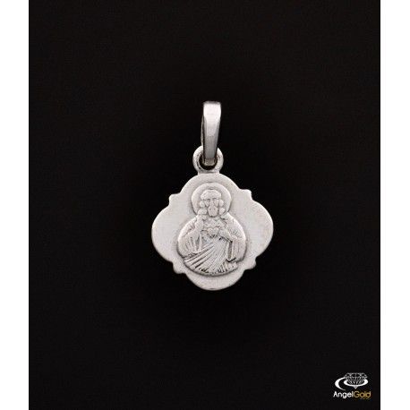 SREBRNY SZKAPLERZ MEDALIK DWUSTRONNY PRÓBA SREBRA 925 na Arena.pl