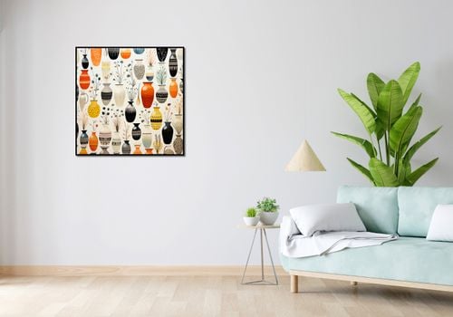 Plakat 80x80cm Symfonia Wazonów na Arena.pl