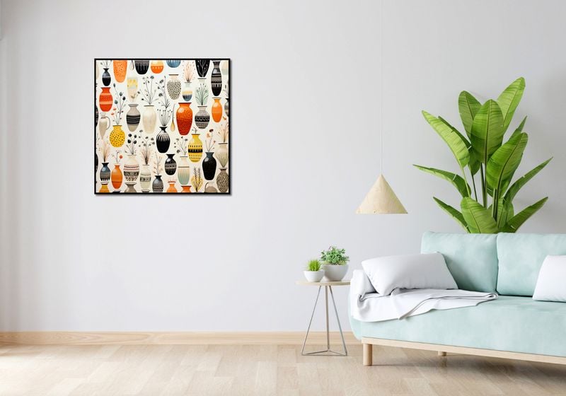 Plakat 80x80cm Symfonia Wazonów zdjęcie 4