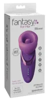 fantasy for her pleasure sucker purple - model z przyssawką i
