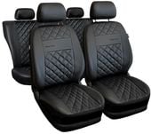 Pokrowce skórzane na fotele siedzenia samochodowe komplet do VW Taigo