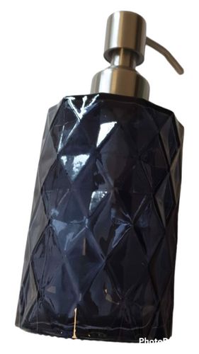 Szklany Dozownik Mydła 340 Ml Czarny 1 Szt na Arena.pl