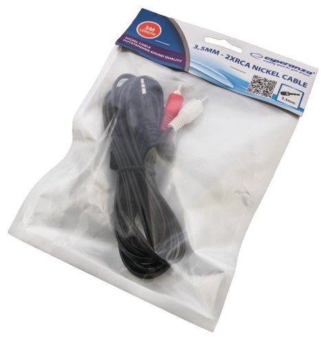 ESPERANZA EB242 KABEL MINI JACK 2xRCA 3M na Arena.pl