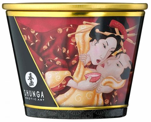 massage candle strawberry sparkling wine na Arena.pl