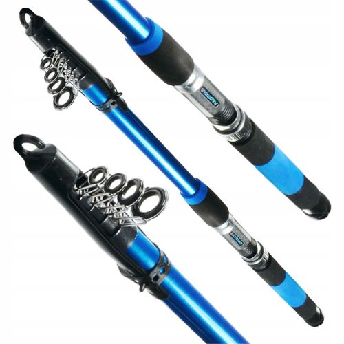 ZESTAW WĘDKARSKI SPŁAWIK 2,1M DWIE WĘDKI 2x KOŁOWROTKI DUZY ZESTAW 17 na Arena.pl