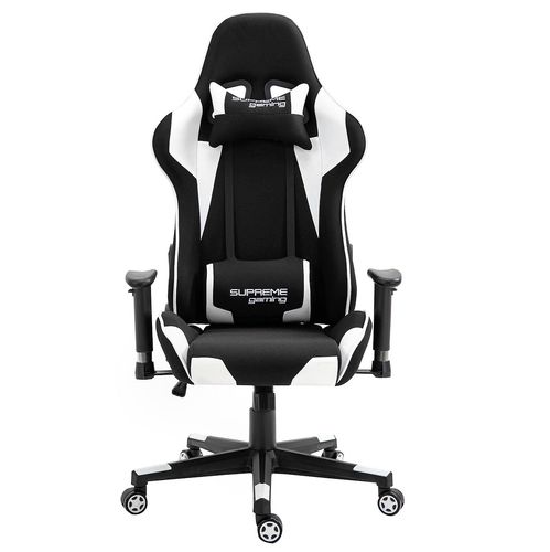 fotel gamingowy extreme playmaker black/white na Arena.pl