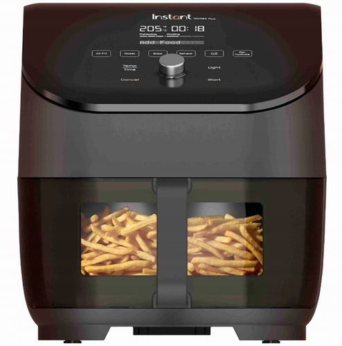 Instant Vortex Plus Clear Cook Air Fryer czarny frytkownica beztłuszczowa na Arena.pl