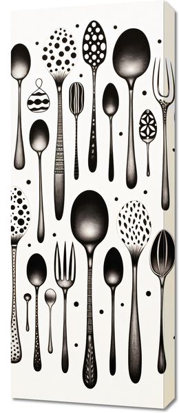 Obraz 40x100cm Narzędzia Smaku zdjęcie 1
