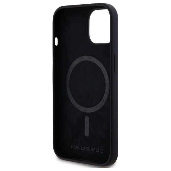 Etui Karl Lagerfeld do iPhone 15, Czarny, MagSafe zdjęcie 7