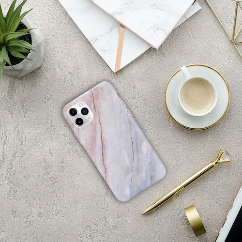 Crong Marble Case – Etui iPhone 11 Pro (różowy) na Arena.pl