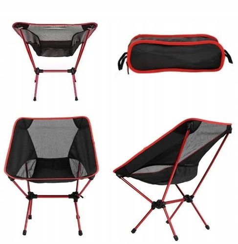 Krzesełko Maxima ultralekkie czarny na Arena.pl