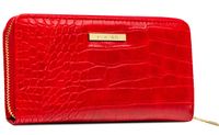 portfel damski pu chwj-08-5099 red