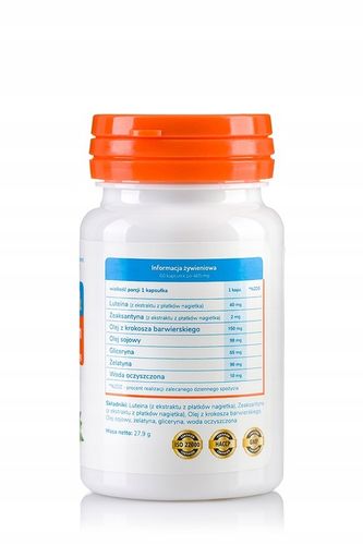 Luteina + Zeaksantyna 40 mg + 2 mg 60 szt Allvita na Arena.pl