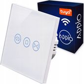 DOTYKOWY WŁĄCZNIK WYŁĄCZNIK STEROWNIK DO ROLET SZKLANY LED WiFi Tuya