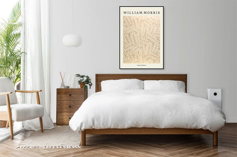 Obraz 40x60cm Design Branch Pattern, Morris Vintage do Salonu zdjęcie 3