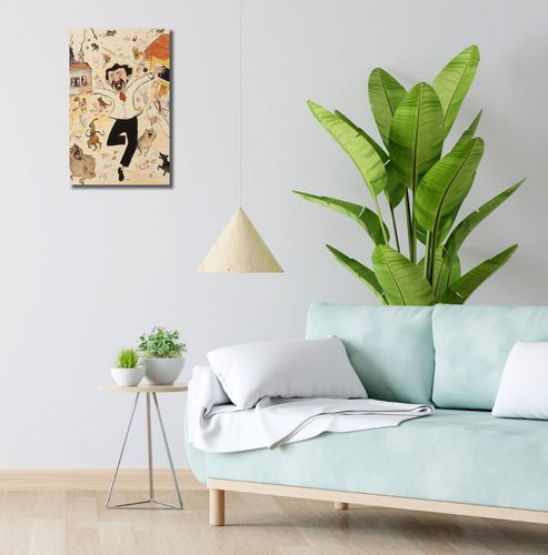 Obraz 30x50cm Chaos w Miasteczku na Arena.pl