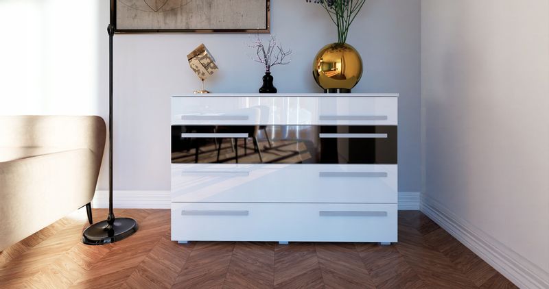 Komoda Barcelona 120cm połysk zdjęcie 2