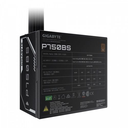 Zasilacz Gigabyte P750BS 750W 80 Plus Bronze na Arena.pl