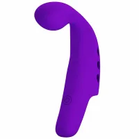 pretty love gorgon fioletowy miniwibrator na palec, 10 trybow, usb